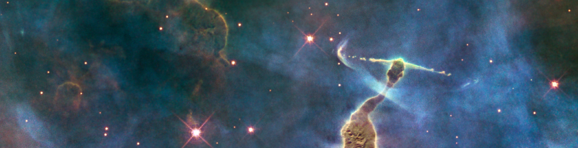 Deep space nebula